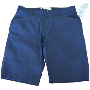 NWTO MEC Terrena Stretch 12" Shorts UPF 50+ Outdoor Hiking Nylon Womens size 14